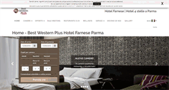 Desktop Screenshot of farnesehotel.it